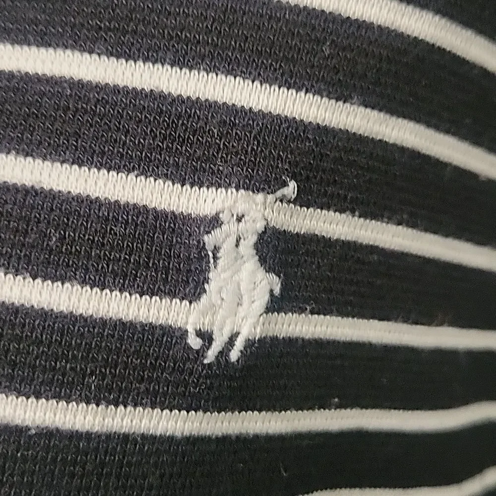Polo Golf by Ralph Lauren B&W Polo, size L
